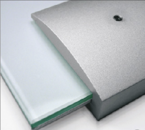 Marcal - Opalescent finition Aluminium microbillé anodisé naturel - Paperduck