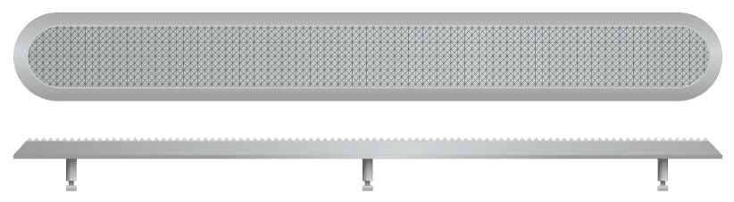 Marcal - Podoinox Inox brossé avec relief extérieur - Paperduck