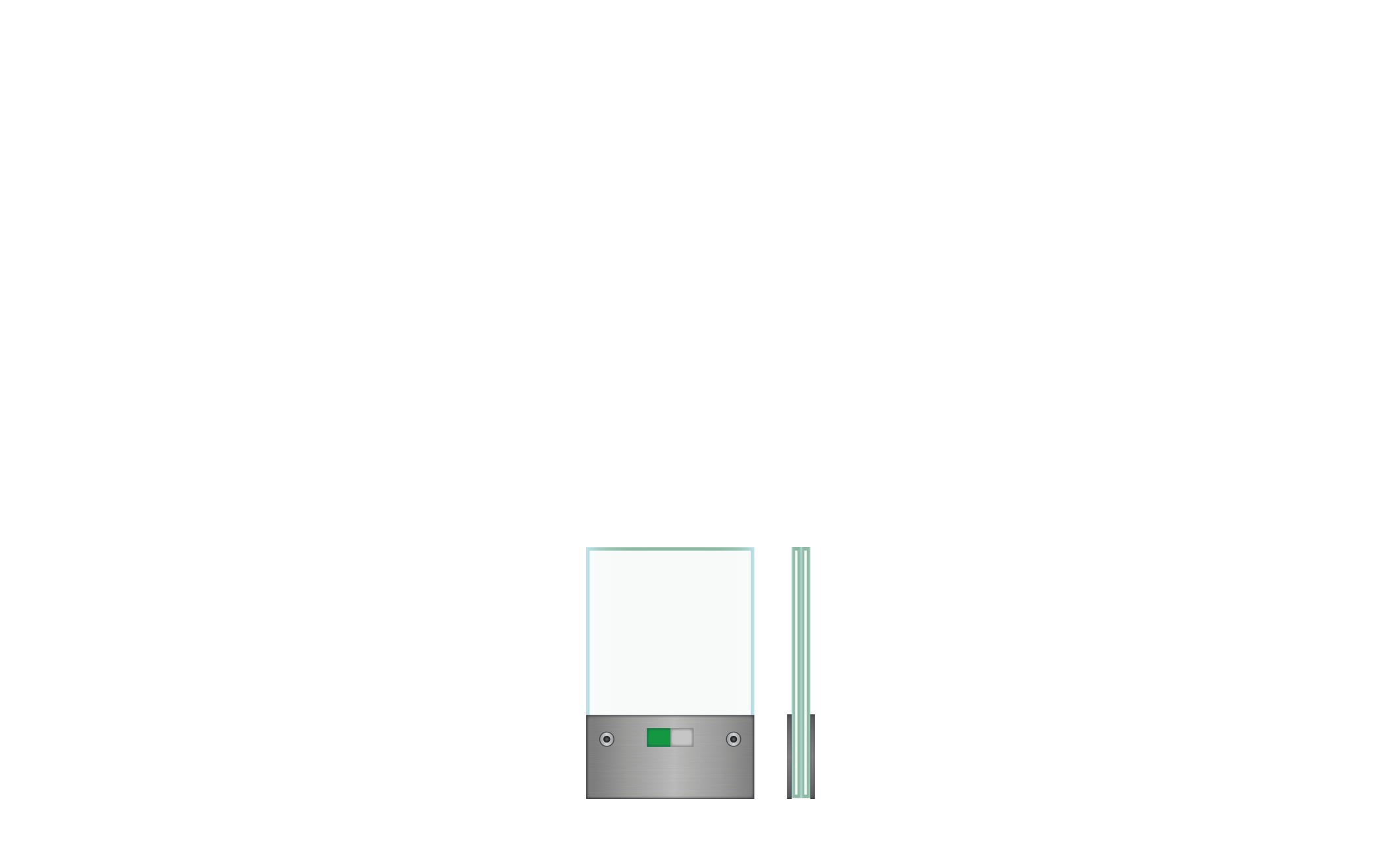Marcal - Silenzio uno Sil 802 VV SS inox - Paperduck
