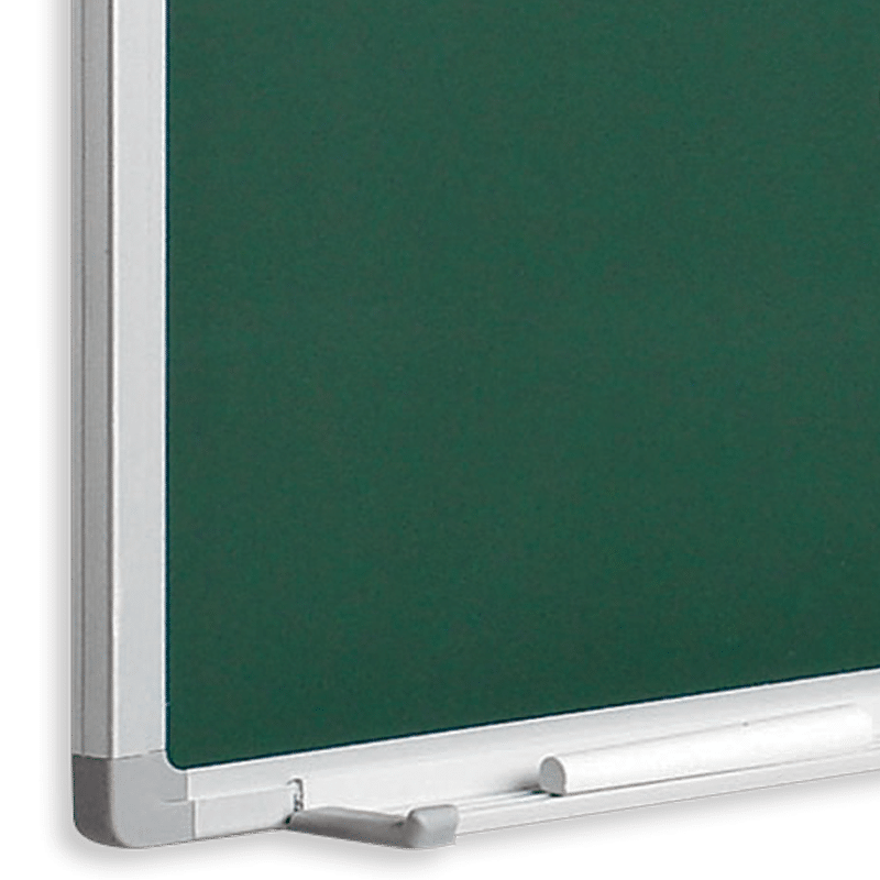 Tableau émaillé vert profil aluminium