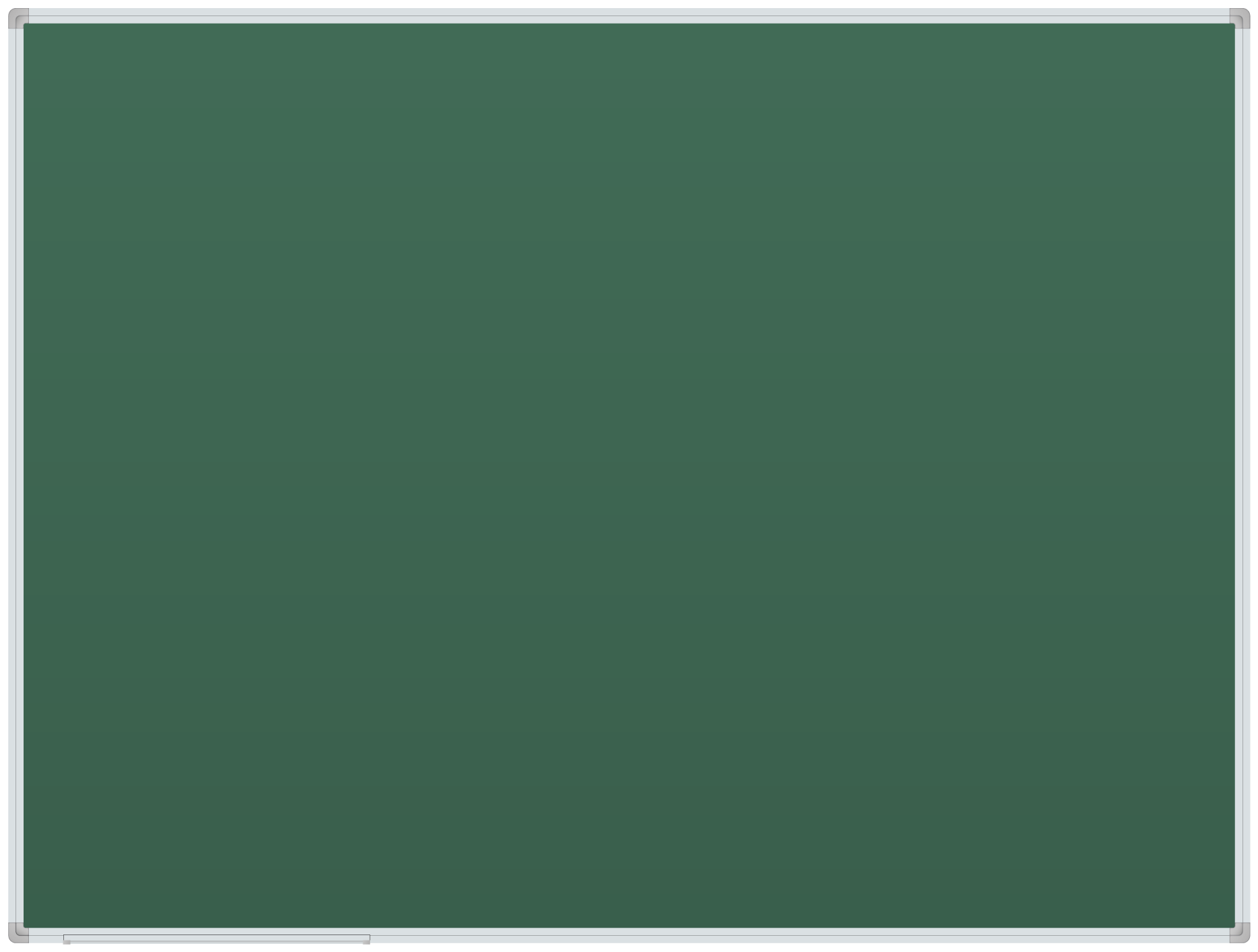 Tableau craie vert tôle émaillée 90x120