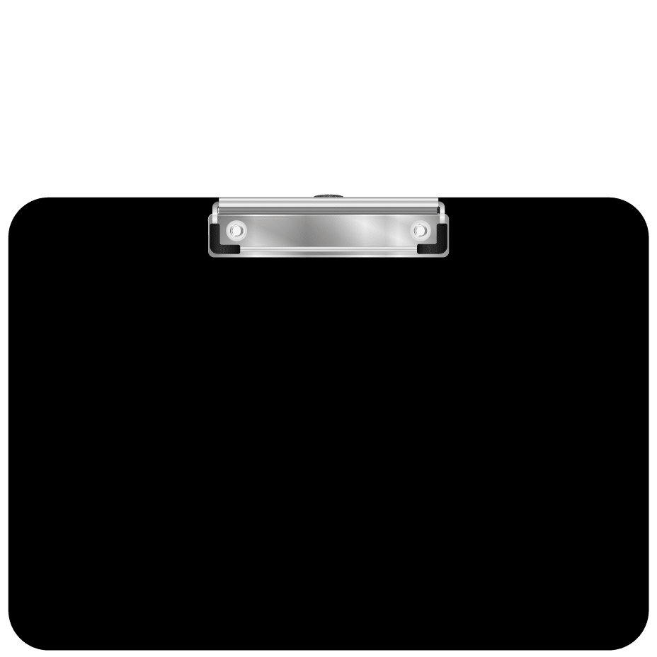 Visual Management - Clipboard A4 horizontal