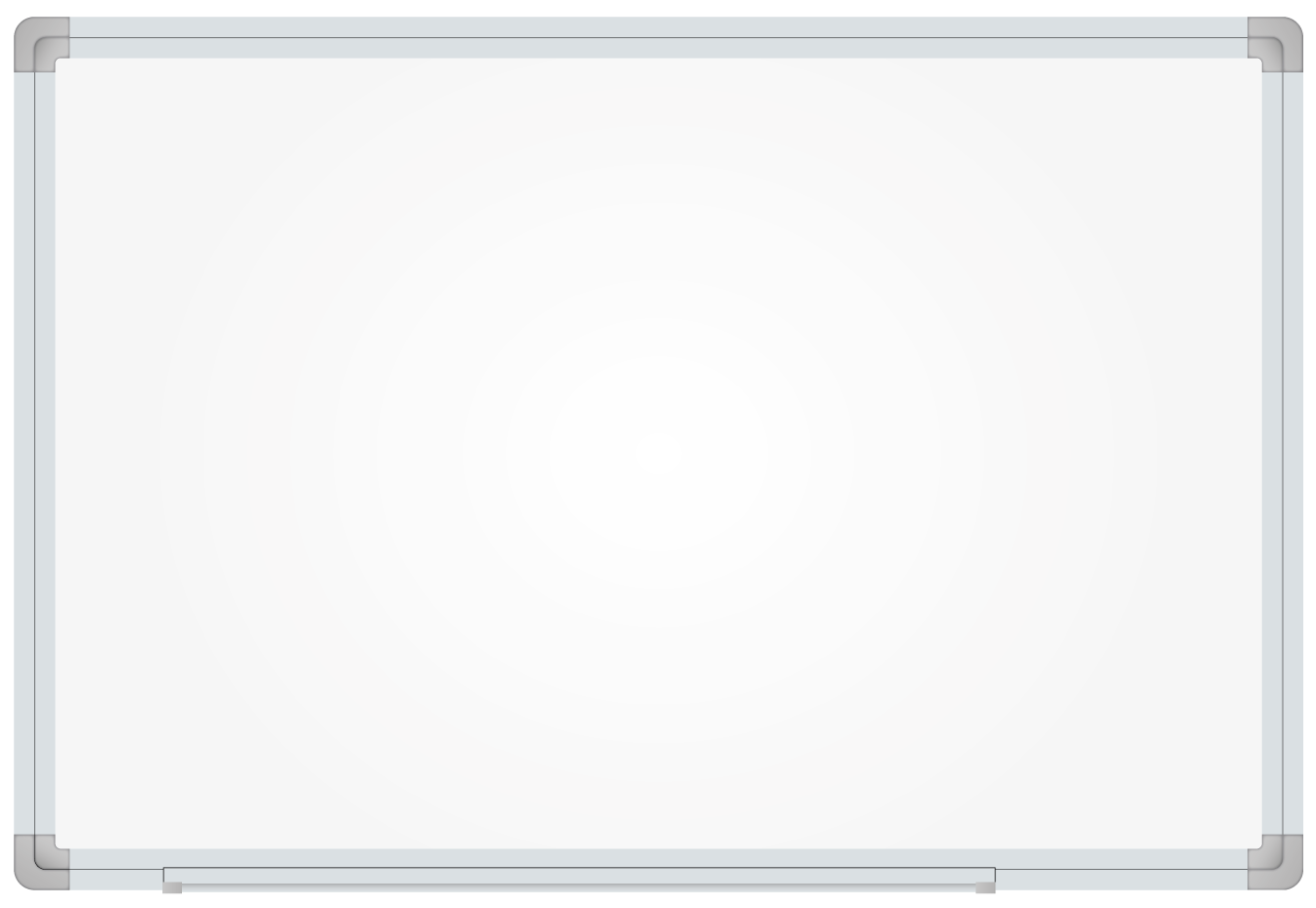 Tableau blanc tôle émaillé