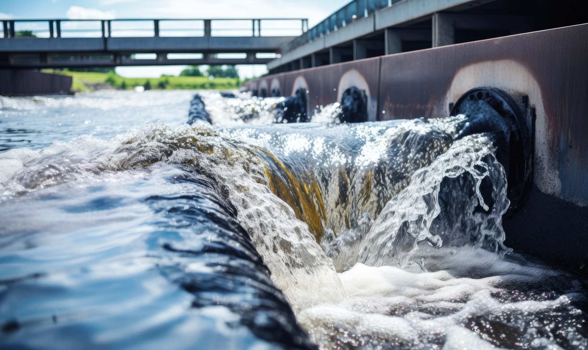 étape du processus d'épuration de l'eau