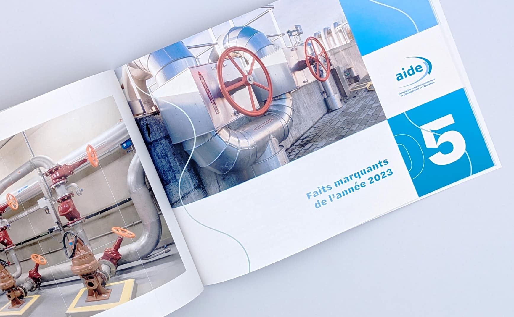 page début du chapitre 5 du rapport d'activité