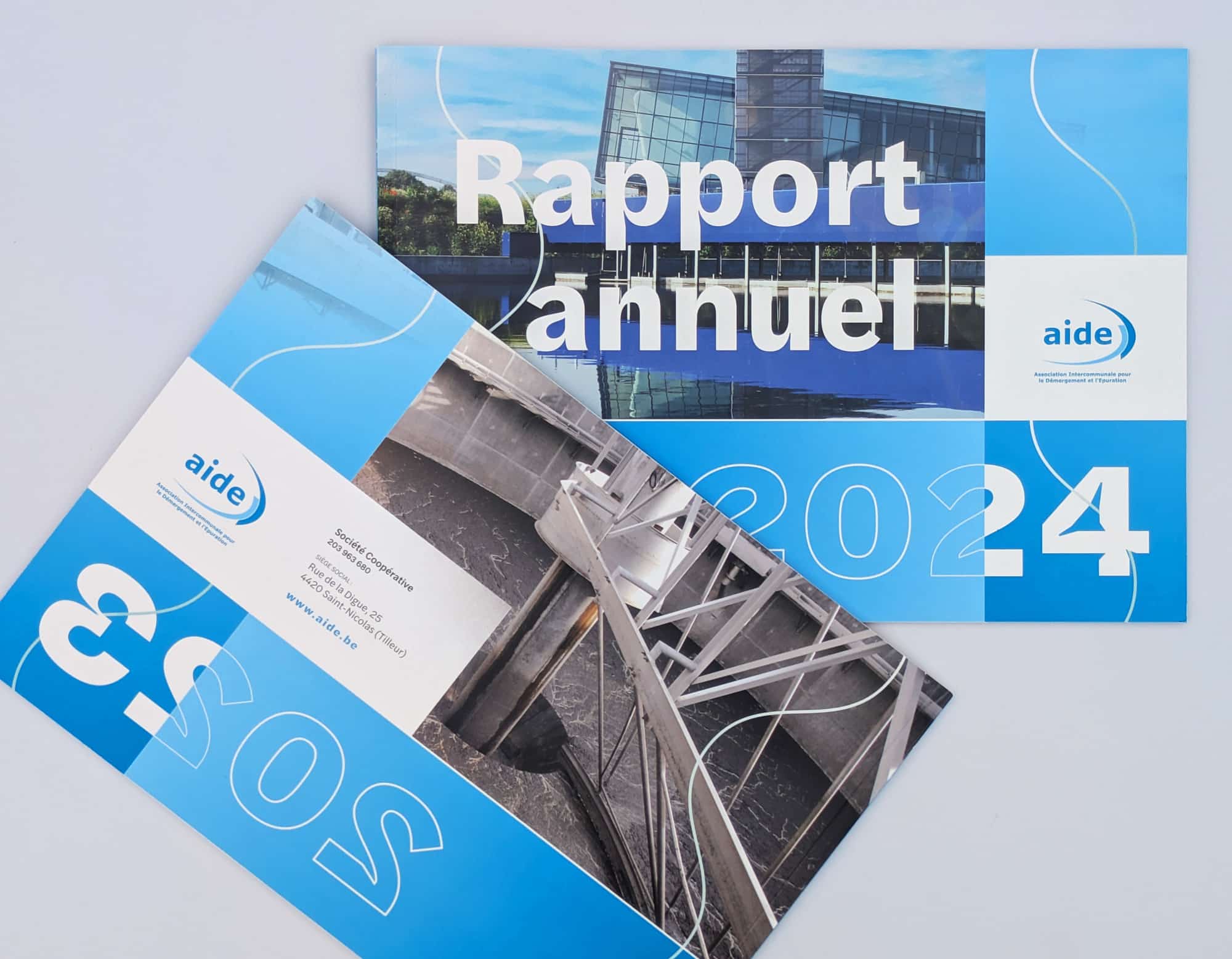 cover et dos du rapport d'activité